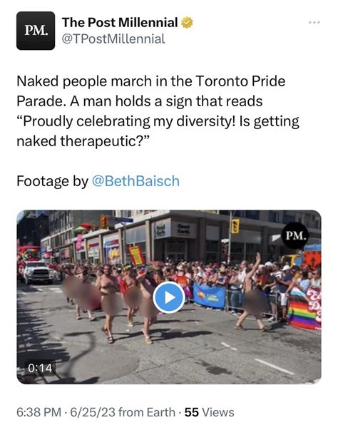 naked pride|Why is public nudity allowed at pride events when there are